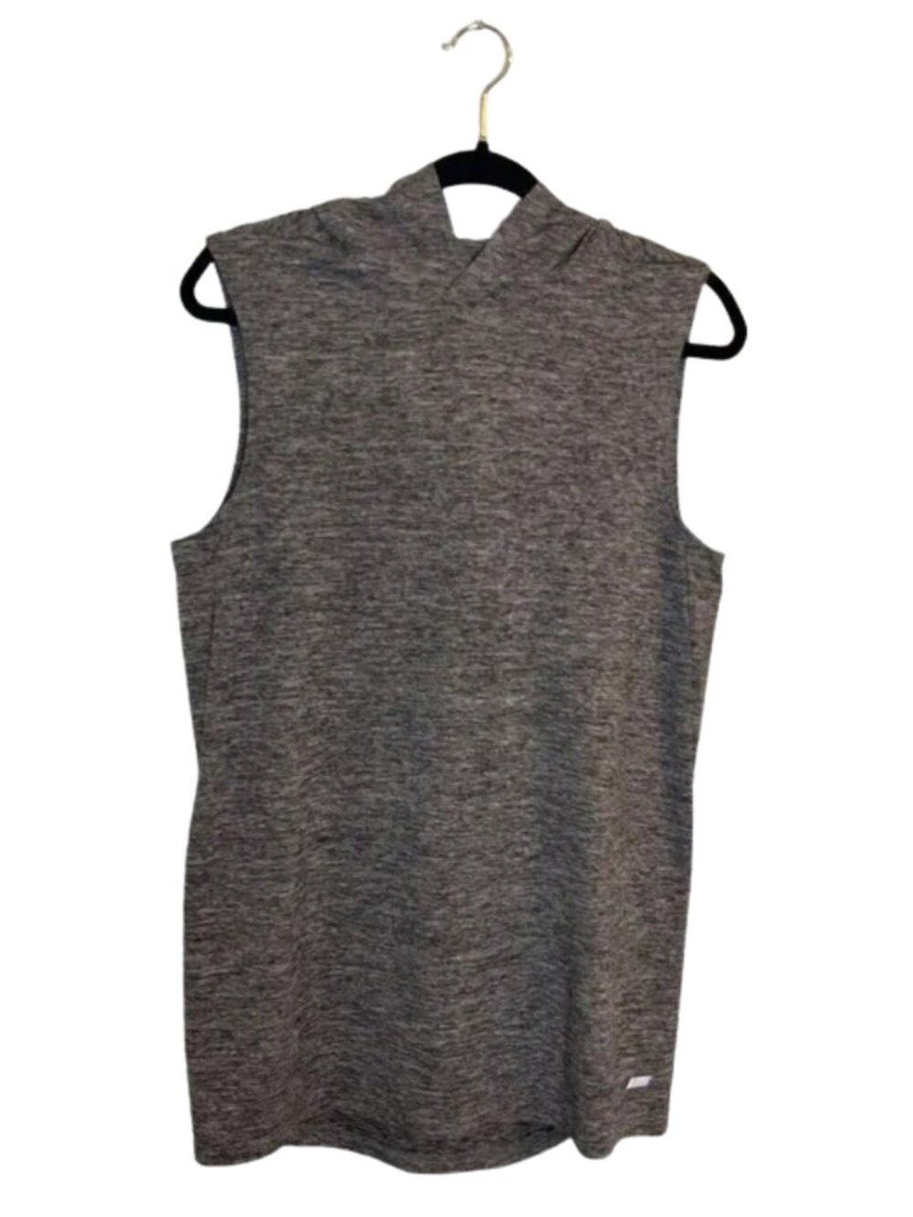Amazon Essentials Women's Sleeveless Hooded Activewear Dress Gray Size S